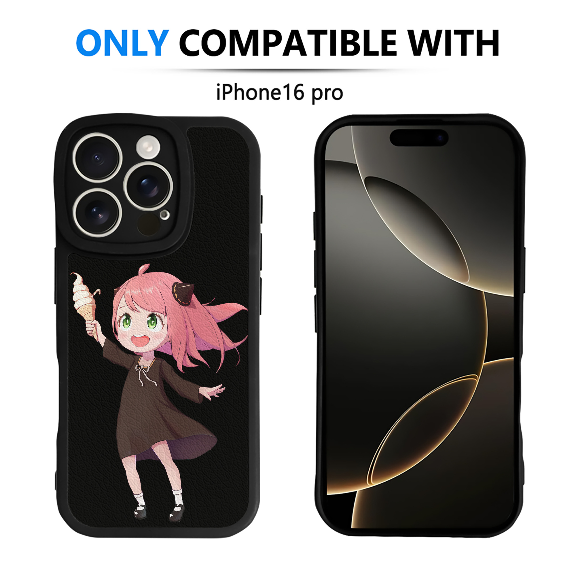 （画像用） SPY×FAMILY间谍家家酒 【iPhone 16シリーズ対応】シリコンスマホケース（レザー調） 材質：シリコン